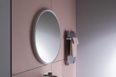 Зеркало с подсветкой Allen Brau Infinity 1.21017.WT 80х80 подвесное