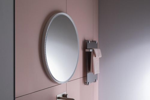 Зеркало с подсветкой Allen Brau Infinity 1.21017.WT 80х80 подвесное - фото 4