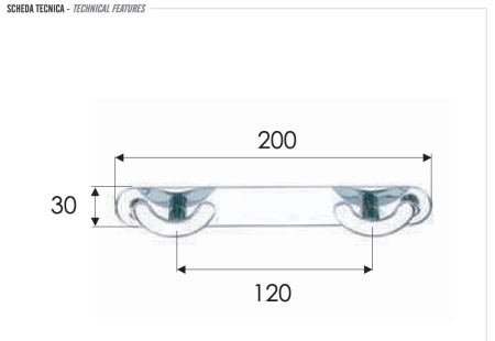 Крючок Remer RB312CR