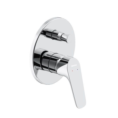 Смеситель для ванны и душа Damixa Jupiter 777100000 встраиваемый в стену хром