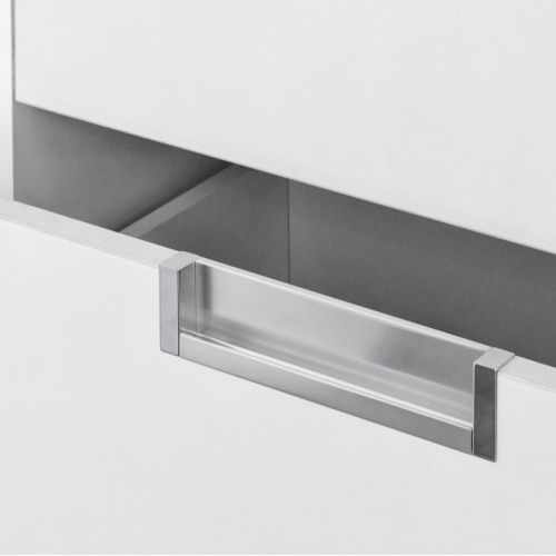 Тумба под раковину Roca Etna 7857302806 100х40 подвесная цвет белый - фото 5