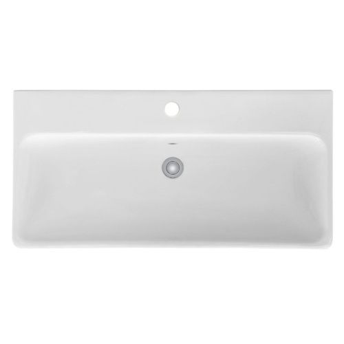 Раковина из сантехнического фарфора Santek Адриана WH501629 90х50 накладная цвет белый - фото 5