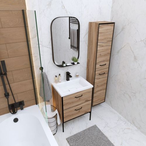 Раковина Madera Модуль 4627173210782 70х50 накладная цвет белый - фото 4