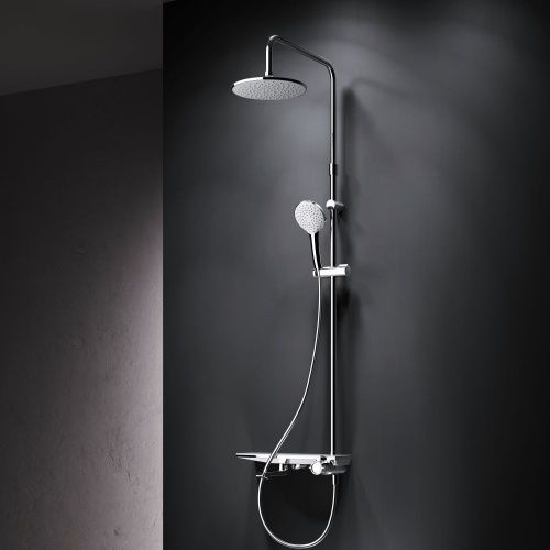 Душевая стойка Am.Pm Gem F0790700 настенная цвет хром