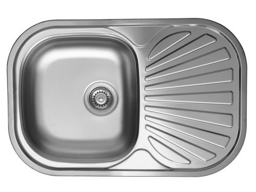 Кухонная мойка Ukinox Галант GAL730.480 -GT8K 2L 75х50 цвет нержавеющая сталь поверхность полированная - фото 2