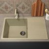 Кухонная мойка Uperwood ECON UPD-507 4010202109 75х50 цвет бежевый поверхность матовая
