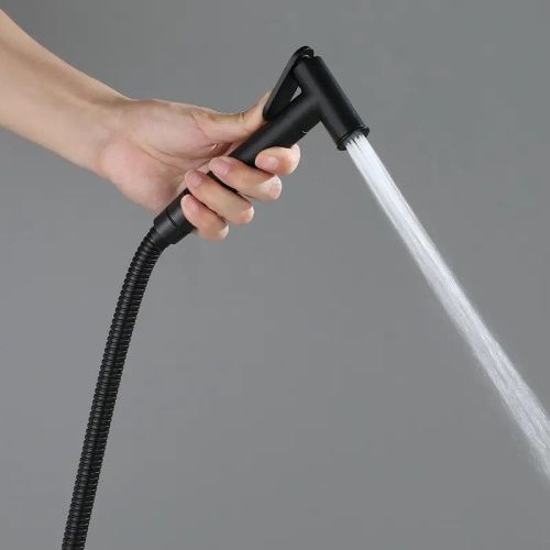 Гигиенический душ со смесителем Maretti Eleganza Black ENB30RV65 черный - фото 4