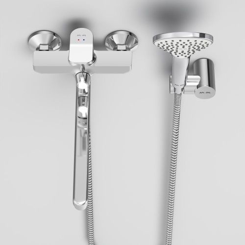 Смеситель для ванны и душа Am.Pm X-Joy F85A95000 настенный хром - фото 5