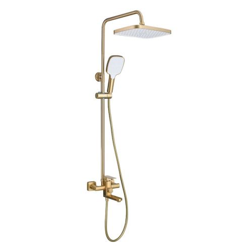 Душевая стойка ProHanss P60.24.03 настенная цвет золото - фото 2