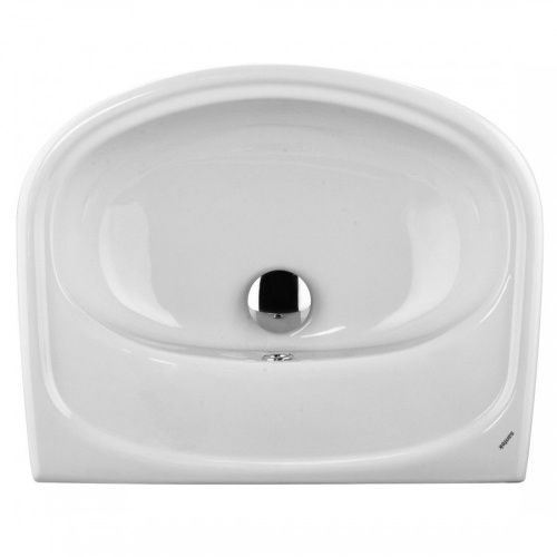 Раковина из сантехнического фарфора Santek Анимо 1WH110493 50х40 подвесная цвет белый - фото 3