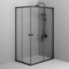 Душевой уголок Am.Pm Sunny W87G-403-12080-BT 120х80 стекло прозрачное профиль черный без поддона