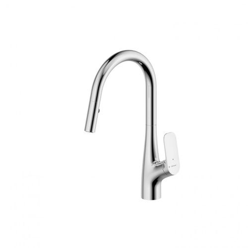 Смеситель для кухни Bravat F7428563CP-ENG на столешницу хром