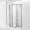 Душевой уголок RGW 33328200-241R 100х100 стекло с рисунком профиль хром без поддона