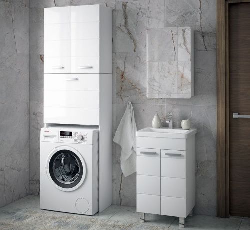 Шкаф Corozo Денвер SD-00000561 70х70 подвесной цвет белый - фото 2