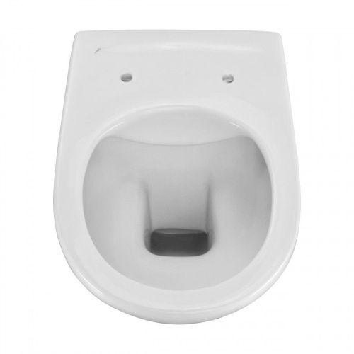 Чаша унитаза подвесная Jika Dino 8213770000001 цвет белый без сиденья безободковая душевой смыв - фото 5