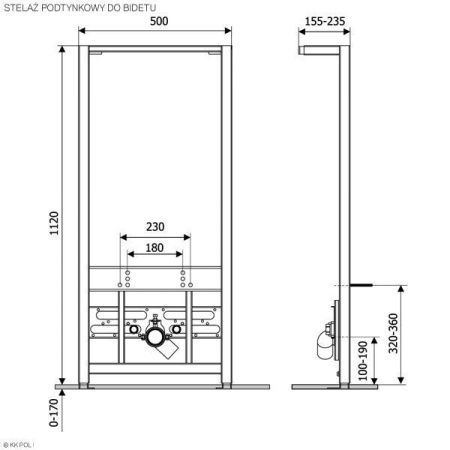 Клапан наполнительный KK POL 350/ZND/110-00-T0