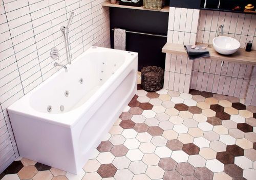 Ванна акриловая Aquatek Оберон OBR180-0000009 180х80 пристенная прямоугольная с каркасом без ручек - фото 3