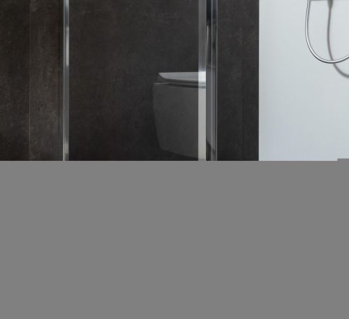 Боковая стенка Allen Brau Priority 3.31016.00 90х200 стекло прозрачное профиль хром - фото 4