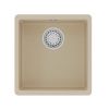 Кухонная мойка LeMark Sinara 400-u 9910062 40х40 цвет бежевый поверхность матовая