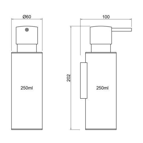 Дозатор Timo Saona 13339/17 - фото 2