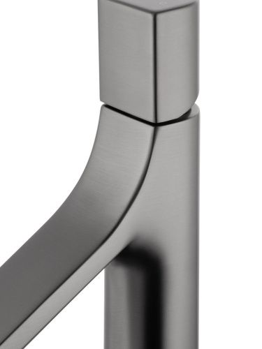 Смеситель Wonzon & Woghand The one WW-H010-BGG на раковину серый - фото 4