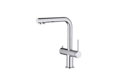 Смеситель для кухни Aquatek ЕВРОПА AQ1385CR на мойку хром - фото 2