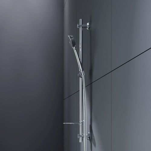 Душевой гарнитур Dorff Classic D0180000 настенный хром/серый - фото 3