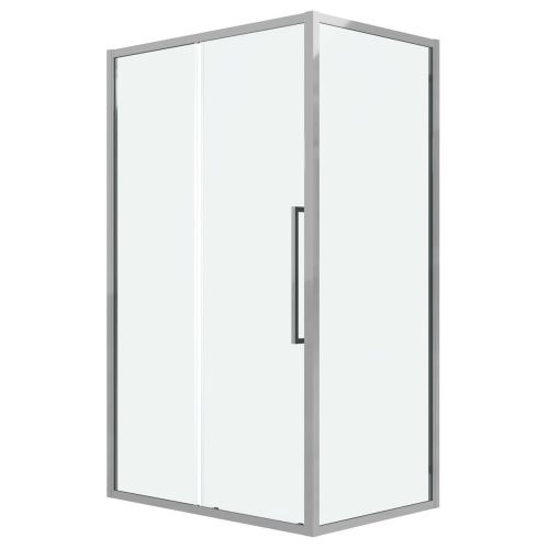 Душевая перегородка Grossman Cosmo 200.K33.02.70.10.00 70х195 стекло прозрачное профиль хром - фото 2