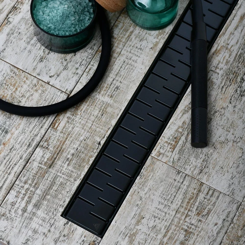 Душевой лоток Veconi Medium B 850 V850MB 85х5 черный