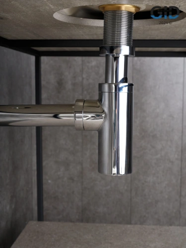 Сифон для раковины Gid Minucia 75501S хром - фото 4