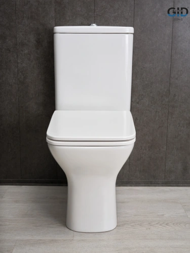 Унитаз напольный с бачком Gid Concavo Tn2125 (62245Y) белый с сиденьем микролифт безободковый - фото 3