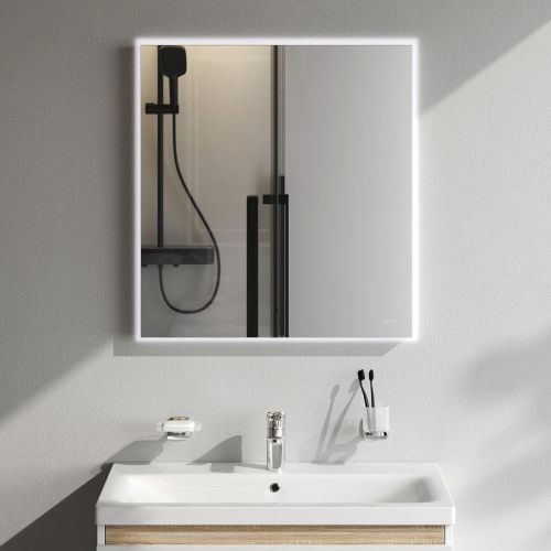 Зеркало с подсветкой Am.Pm X-Joy M85MOX10651S 70х70 подвесное - фото 2