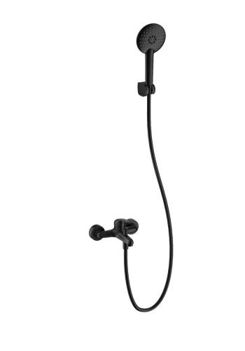 Смеситель для ванны Wonzon & Woghand WW-4530-MB настенный черный