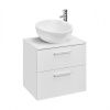 Тумба под раковину Roca Victoria A857468806 60х50 подвесная цвет белый