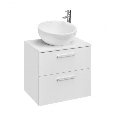 Тумба под раковину Roca Victoria A857468806 60х50 подвесная цвет белый