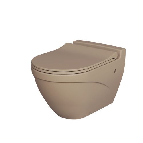 Чаша унитаза подвесная Ambassador Nord 133T20501 цвет темно-бежевый без сиденья