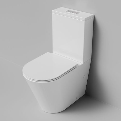 Унитаз напольный с бачком Grossman Торнадо GR-4458SQ белый с сиденьем микролифт безободковый смыв торнадо - фото 4