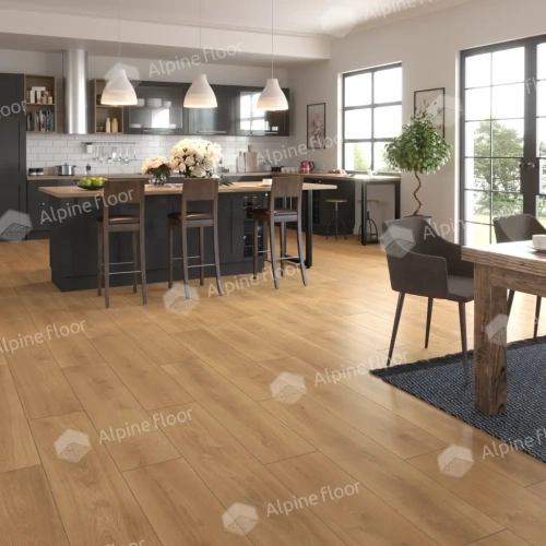 SPC ламинат Alpine Floor ProNature 64637 Oak Sajo толщина 0.4 см 34 класс 1290х246 - фото 2