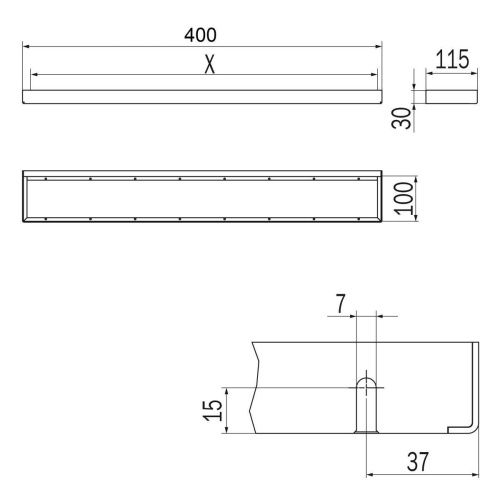 Рейлинг Inda INDISSIMA BARRA A8883CNS - фото 5