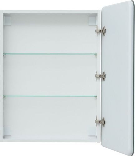 Зеркало-шкаф Aquanet Оптима 00311860 60х80 подвесной цвет белый - фото 4