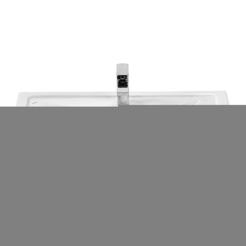 Раковина из сантехнического фарфора Santek Балтика WH501524 80х50 накладная цвет белый - фото 2