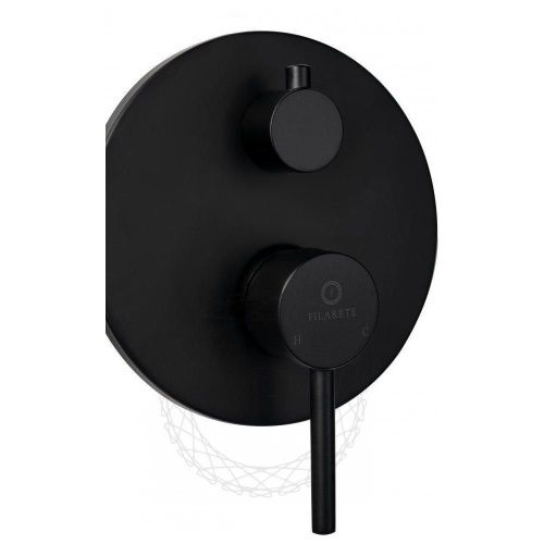 Душевая система Filarete FL1023BL встраиваемая в стену цвет черный - фото 5