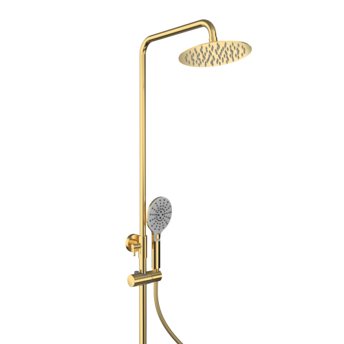 Душевая стойка Tokito Kin TOK-RAI-KIN1016 настенная цвет золото - фото 2