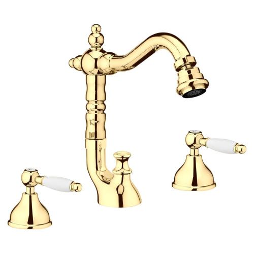 Смеситель Webert Dorian DO710502010 на биде золото - фото 2