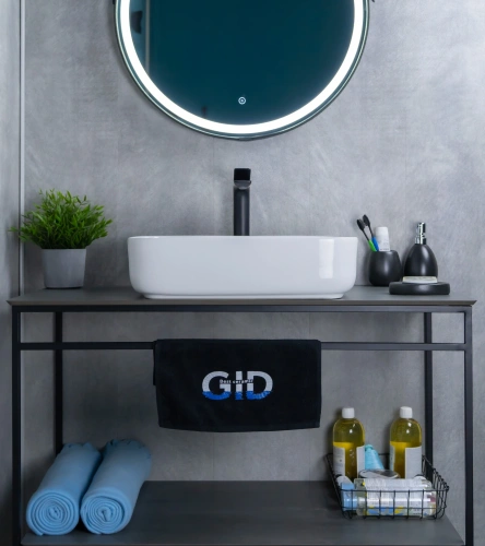 Раковина керамическая Gid Geométrico 51197 50х40 накладная цвет белый без отверстий под смеситель - фото 5