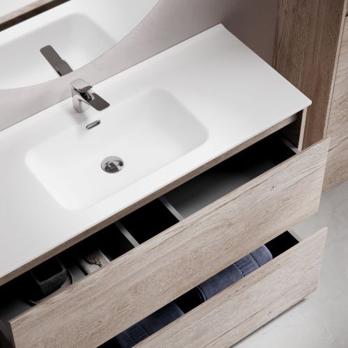 Тумба под раковину Sancos Libra Floor LB120F-1EG 120х50 напольная цвет коричневый - фото 5