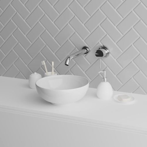 Раковина из сантехнического фаянса Grossman GR-3021 30х40 накладная цвет белый без отверстий под смеситель - фото 3