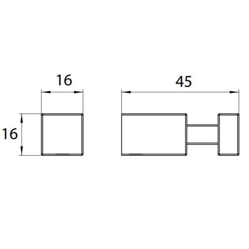 Крючок Emco Liaison 1875 001 02 - фото 2