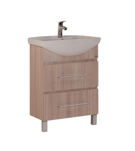 Тумба под раковину Onika Дельта 106090 60х30 напольная цвет бежевый