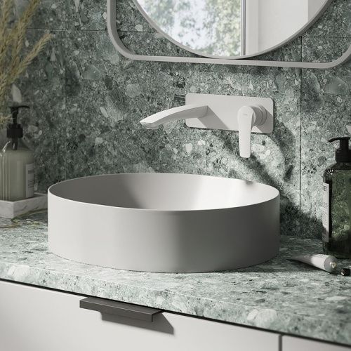 Смеситель IDDIS Ray RAYWT00i65 встраиваемый в стену белый - фото 2